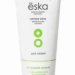 Смазка Ёska Летняя ночь с экстрактами василька и мелиссы на водной основе, 75 мл