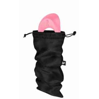Мешочек Satisfyer Treasure Bag для хранения секс-игрушек M, черный Мешочек Satisfyer Treasure Bag для хранения секс-игрушек M, черный