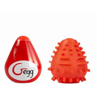 Мастурбатор Gvibe Gegg, красный Мастурбатор Gvibe Gegg, красный