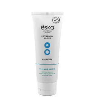 Смазка Ёska с экстрактами ромашки и льна на водной основе, 75 мл