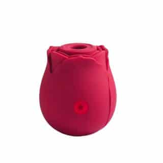 Вакуумный стимулятор клитора роза Woma Ilana, красный