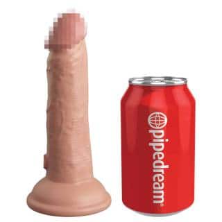 Вибратор-реалистик PipeDream King Cock Elite Dual Density 17.8 см, телесный Вибратор-реалистик PipeDream King Cock Elite Dual Density 17.8 см, телесный
