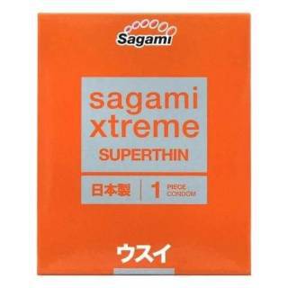 Ультратонкие латексные презервативы Sagami Xtreme Superthin, 1 шт