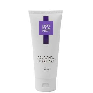 Анальная смазка с пантенолом Hot Planet Aqua Anal на водной основе, 100 мл