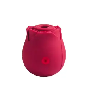 Вакуумный стимулятор клитора роза Woma Ilana, красный