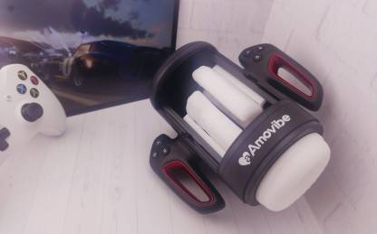 Вибромастурбатор с функцией трения и нагревом Amovibe Game King