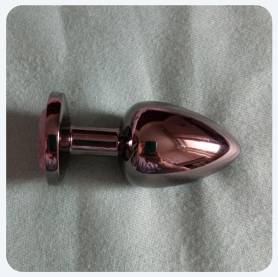 БОЛЬШАЯ МЕТАЛЛИЧЕСКАЯ АНАЛЬНАЯ ПРОБКА ОТ ПИКАНТНЫХ ШТУЧЕК