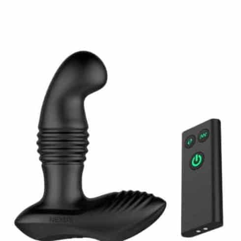 Фрикционный вибромассажер простаты Nexus Thrust, черный