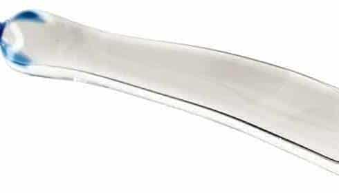 Фаллоимитатор кабачок Sexus Glass, прозрачный