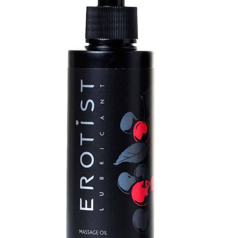 Массажное гель-масло Erotist Cherry, съедобное, 150 мл