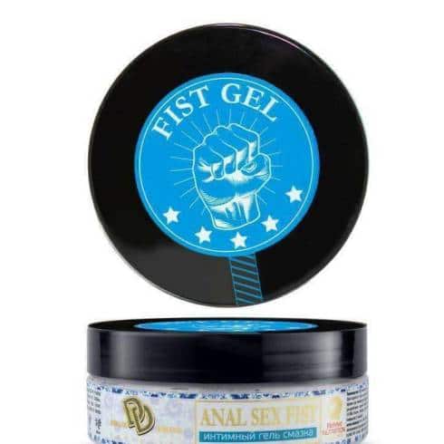 Анальная гель-смазка для фистинга Джага-Джага Anal Sex Fist Мята на водной основе, 200 мл