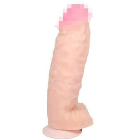 Огромный фаллоимитатор Интимная жизнь Адмирал 39 см, телесный