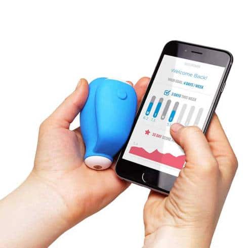 Тренажёр Кегеля KGoal, голубой