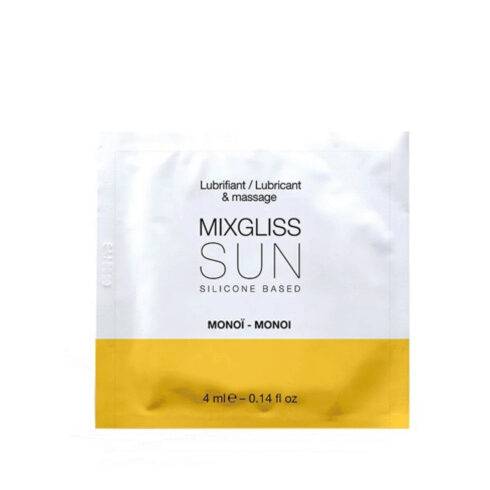 Массажный лубрикант Mixgliss Sun Монои на силиконовой основе, 4 мл