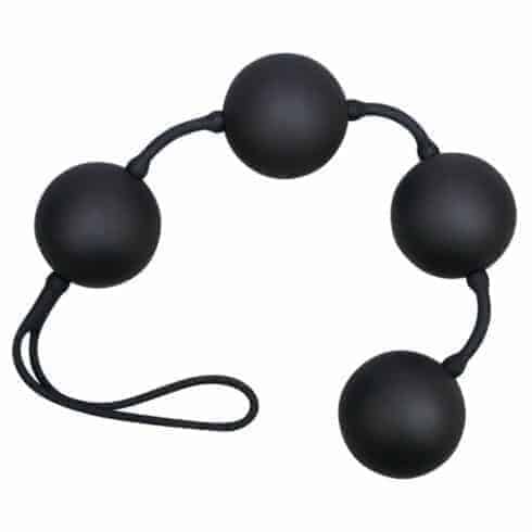 Анальные шарики Velvet Black Balls