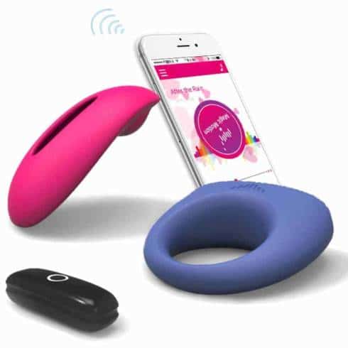 Набор Magic Motion вибровкладка Candy и виброкольцо Dante