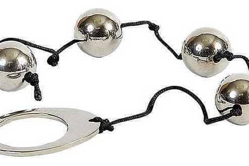 Анальные шарики Heavy Metal Anal Beads Seven Creations, серебряный