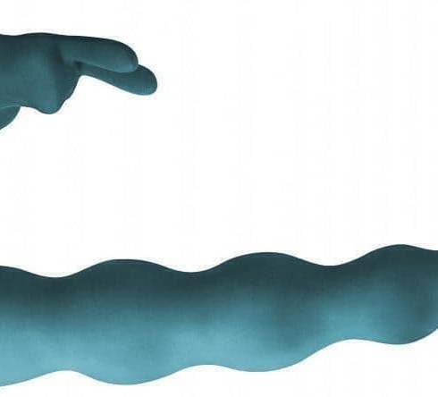 Вибронасадка для двойного проникновения Lola Games Pure Passion Bunny, бирюзовая