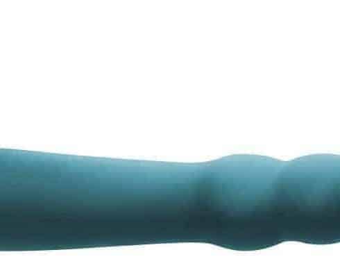 Вибронасадка для двойного проникновения Lola Games Pure Passion Bramble, бирюзовая