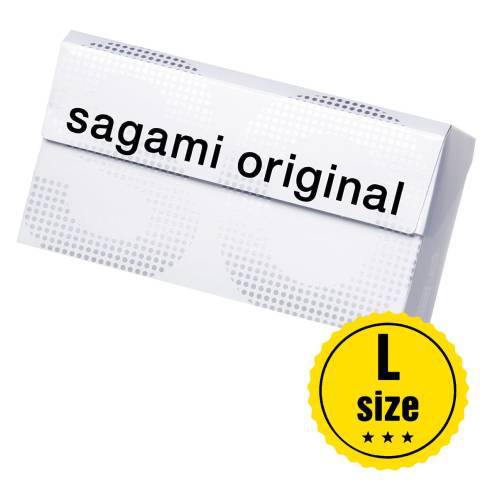Полиуретановые презервативы Sagami Original 0.02, L, 10 шт