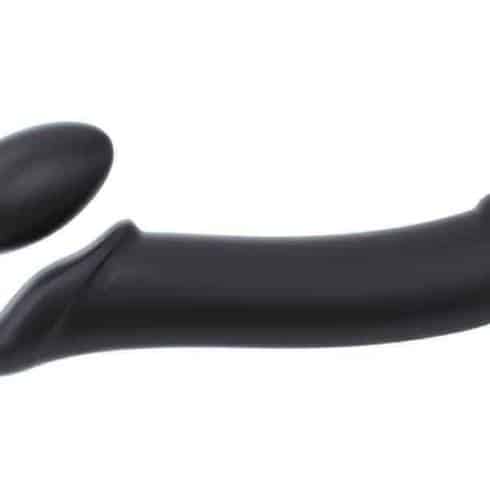 Гибкий страпон Strap-on-me Semi-Realistic XL, чёрный