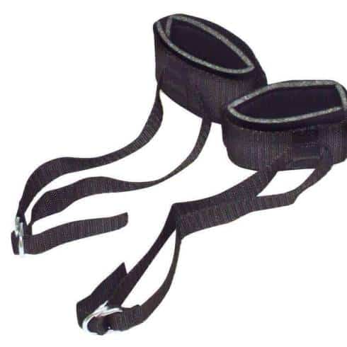 Наручники с привязью Orion Bad Kitty, черные