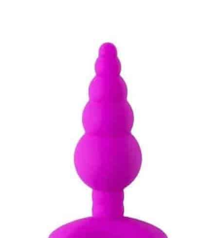 Анальная пробка Hot Planet Unicorn Playful, розовая