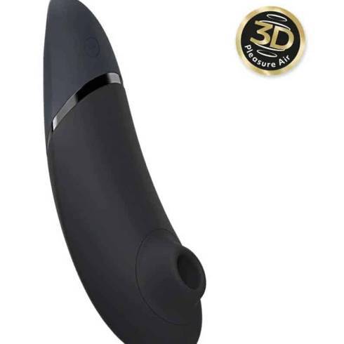 Вакуумный стимулятор клитора Womanizer Next, черный