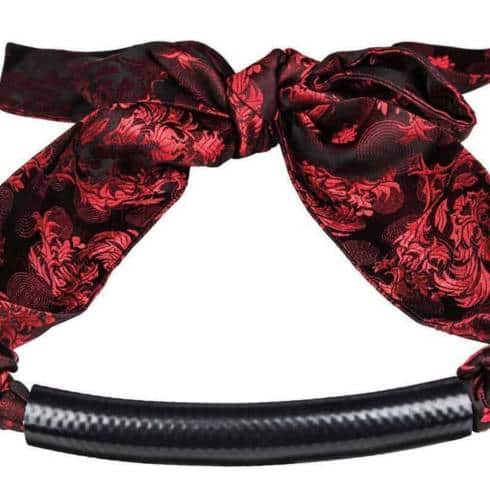 Кляп California Exotic Novelties Scandal Bar Gag, черно-красный