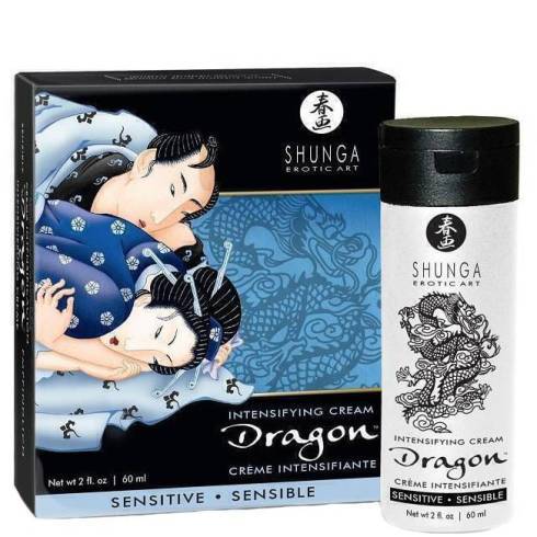 Возбуждающий крем Shunga Dragon Sensitive, 60 мл