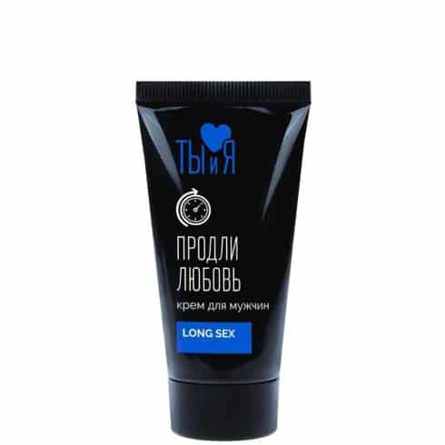 Продлевающий крем для мужчин Bioritm Ты и Я Long Sex, 25 г