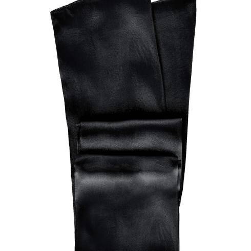 Лента для связывания Toyfa Theatre, сатин, чёрная, 150 см.