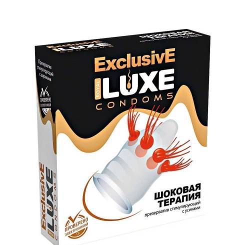 Презерватив Luxe Exclusive Шоковая терапия с усиками, 1 шт
