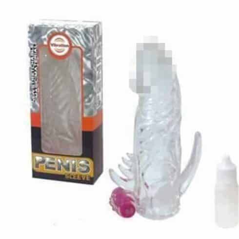 Насадка на член с вибрацией Penis Sleeve Baile