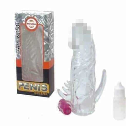 Насадка на член с вибрацией Penis Sleeve Baile