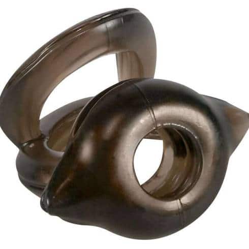 Эрекционное кольцо с подхватом мошонки Orion Penis Hodenringe