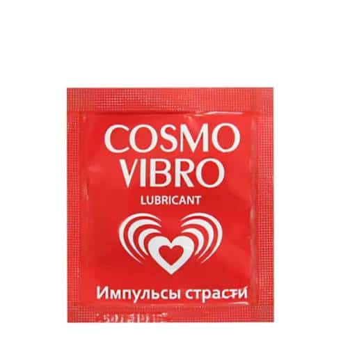 Возбуждающий лубрикант Bioritm Cosmo Vibro на гибридной основе, 3 мл