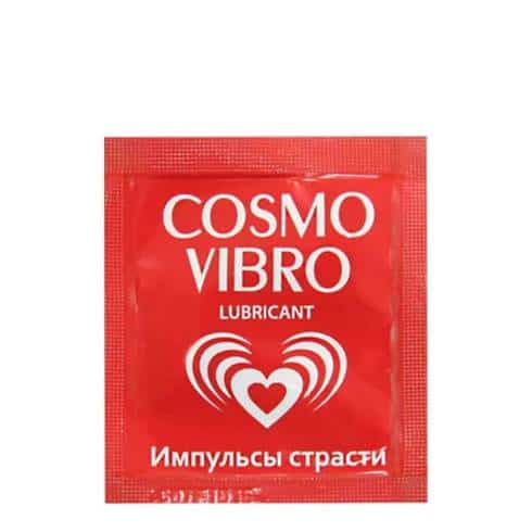 Возбуждающий лубрикант Bioritm Cosmo Vibro на гибридной основе, 3 мл