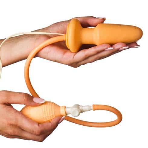 Анальная пробка с вибрацией Seven Creations Anal Explorer, телесный