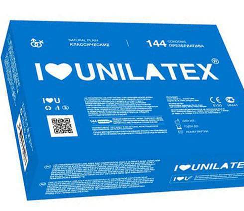 Презервативы классические Unilatex Natural Plain, 144 шт