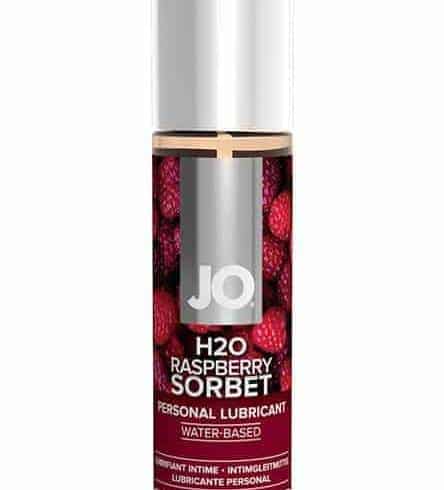 Оральный лубрикант System JO H2O Flavored Малиновый сорбет на водной основе, 30 мл
