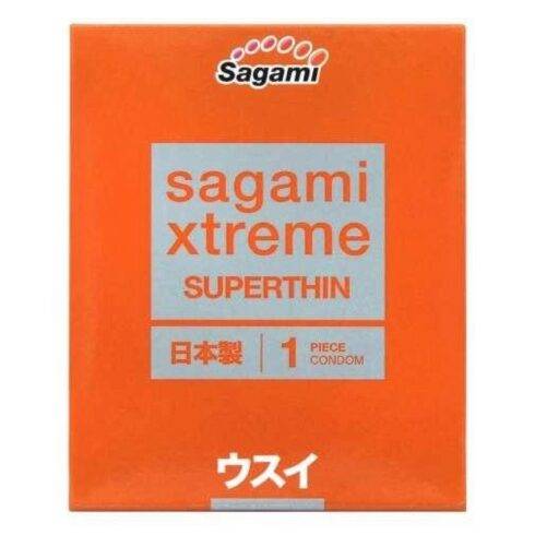 Ультратонкие латексные презервативы Sagami Xtreme Superthin, 1 шт