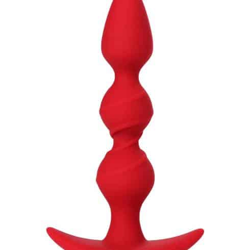 Анальная пробка Toyfa ToDo Trio, красный