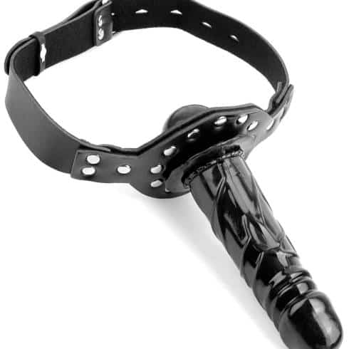 Кляп-фаллоимитатор PipeDream Fetish Fantasy Series Deluxe, чёрный