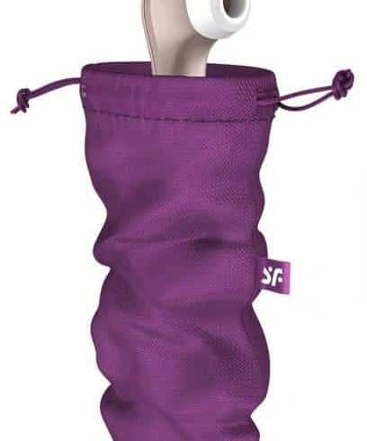 Мешочек Satisfyer Treasure Bag для хранения секс-игрушек L, фиолетовый