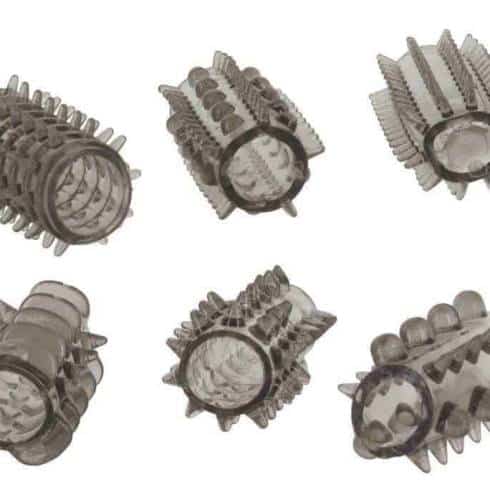 Набор эрекционных насадок Toy Joy Power Penis Sleeve Set, серый