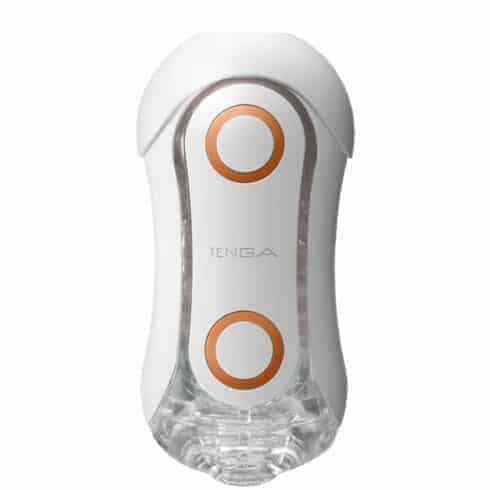 Мастурбатор Tenga Flip Orb Orange Crash, белый