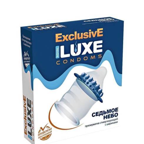 Презерватив Luxe Exclusive Седьмое небо с шипиками, 1 шт