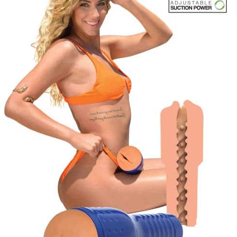 Мастурбатор-ротик Private Shona River Pornstar, синий