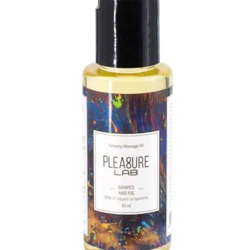 Массажное масло Pleasure Lab Relaxing виноград и инжир, 50 мл